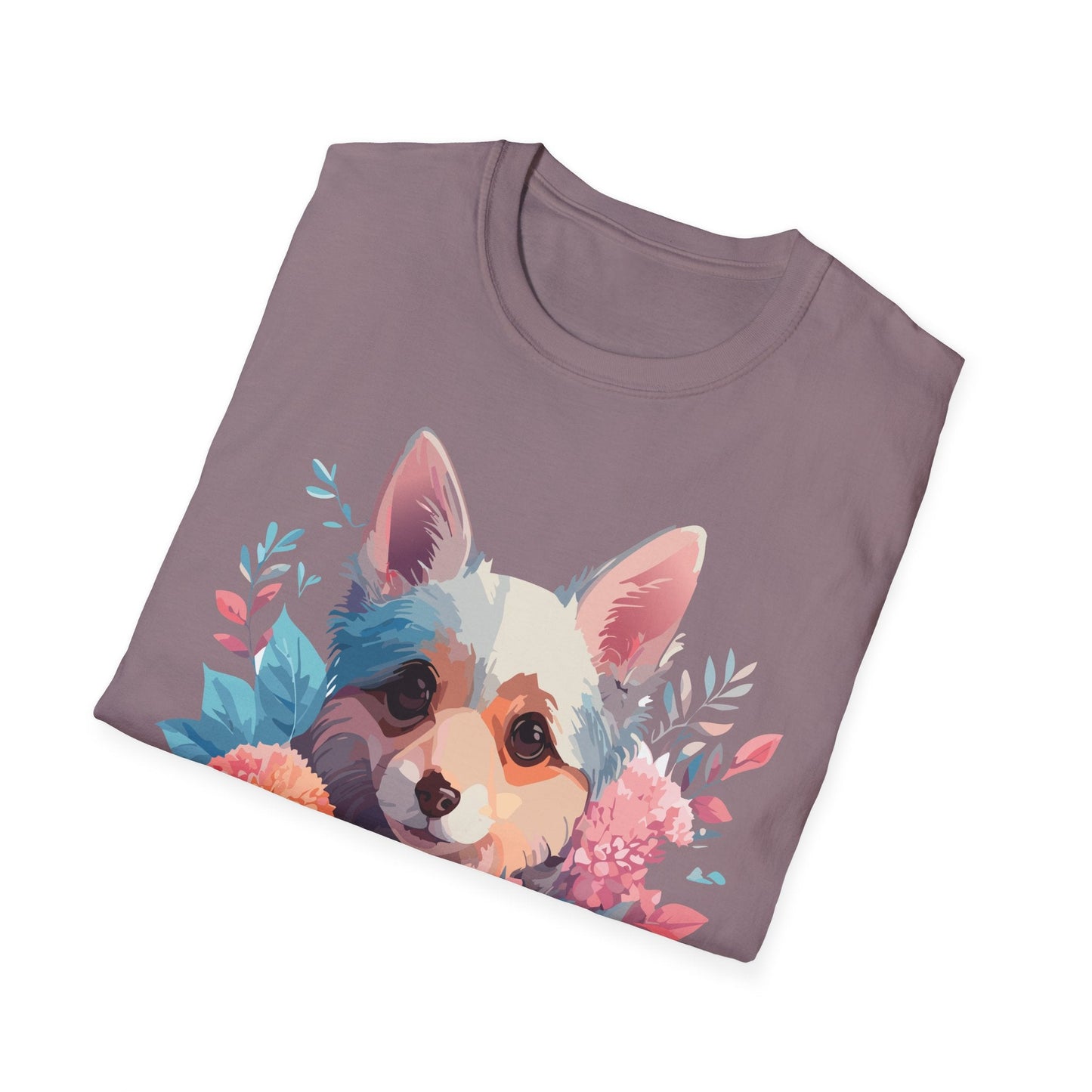 Dog Shirt Unisex Animal Print Tee With Cute Dog Designs And Comfort