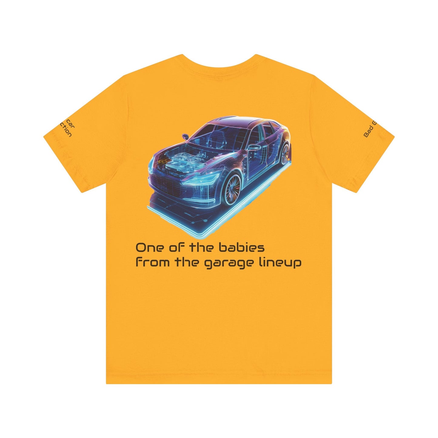 Car Graphic Tee Shirt For Car Lovers Cotton Lightweight Tee Made In Usa Eco Friendly Inks