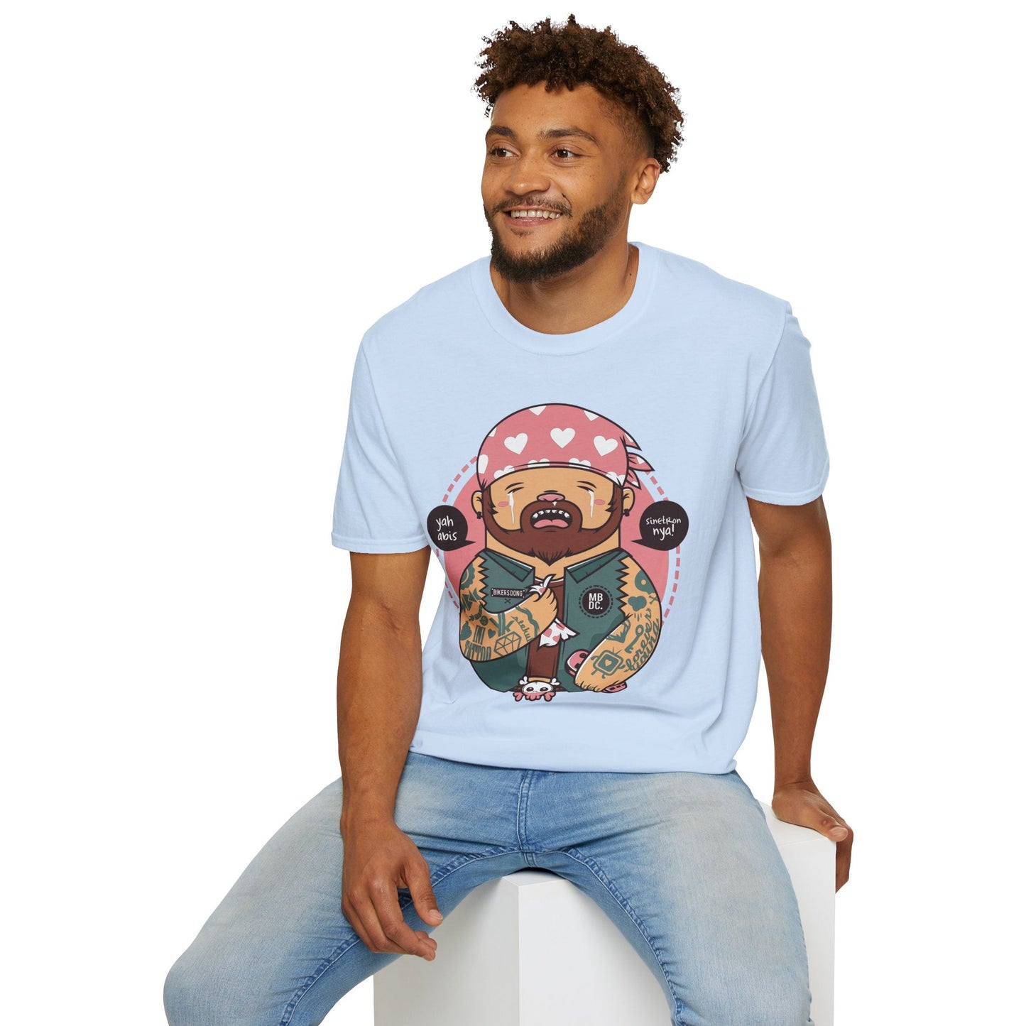 Cartoon Animation T Shirt Unisex Softstyle 100 Percent Ring Spun Cotton Comfort Tee