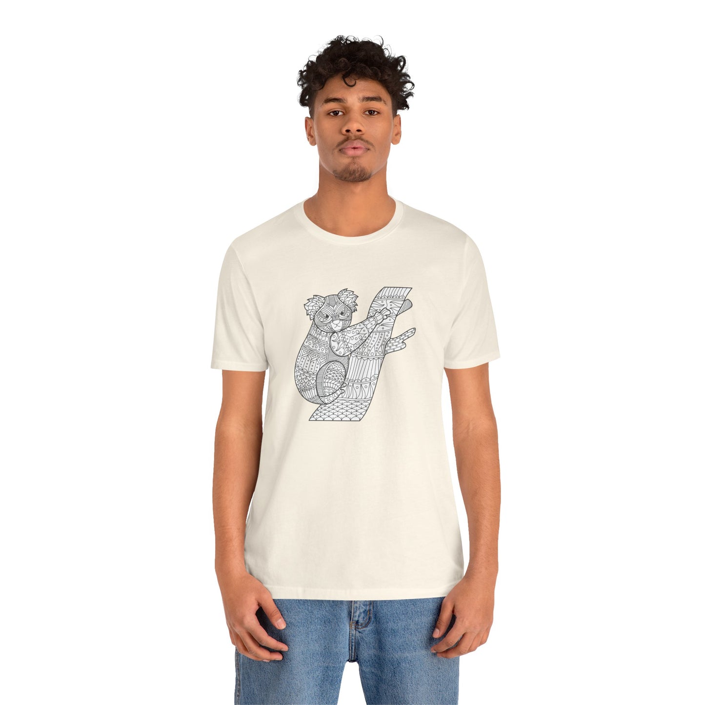 Unisex Tee Shirt with animals Print