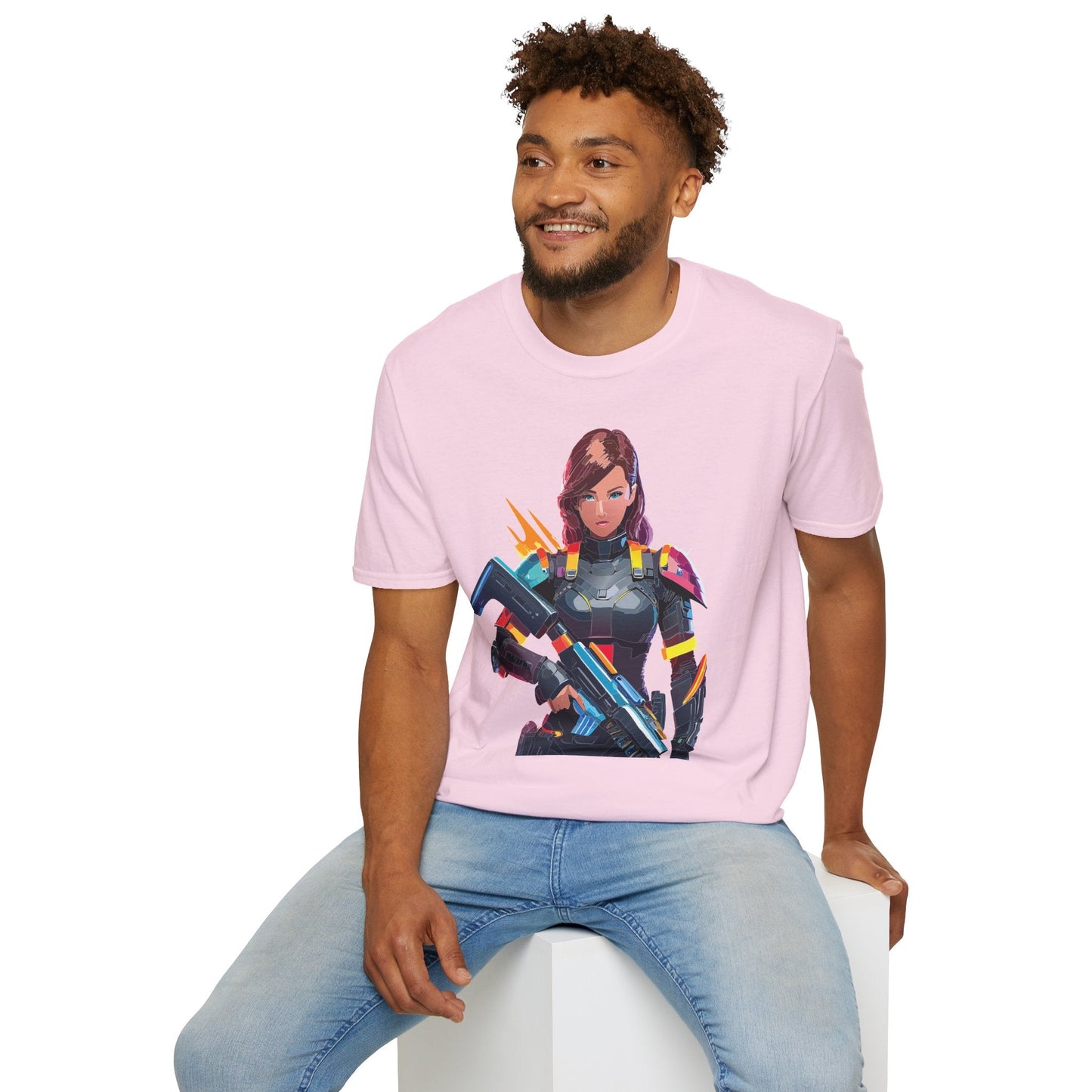 Robocop Graphic Unisex Cotton With Cyber Man Artwork Tee 8