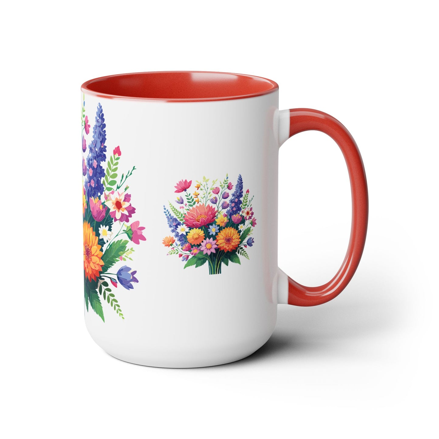 Floral Mug, Floral Cup