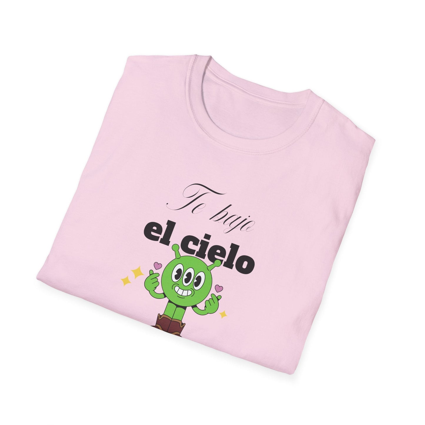 TShirt  Spanish Te llevo el cielo y las estrellas Cute Cactus Graphic