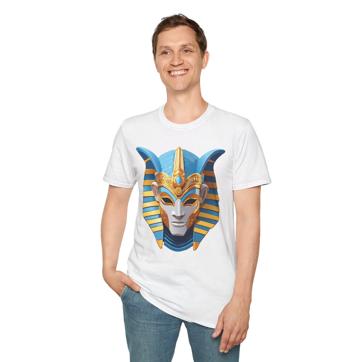 Mask Tee Shirt Unisex Masquerade Tee Gildan Softstyle 64000 100 Percent Cotton Breathable