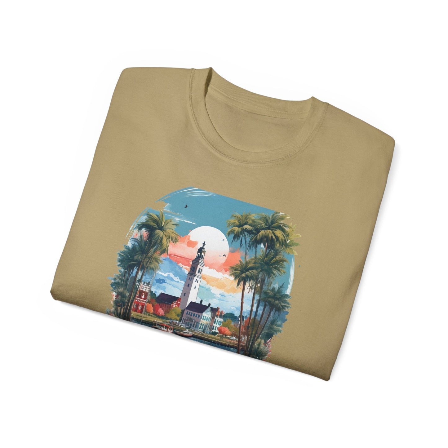 Delaware Graphic Unisex Cotton T‑Shirt 2