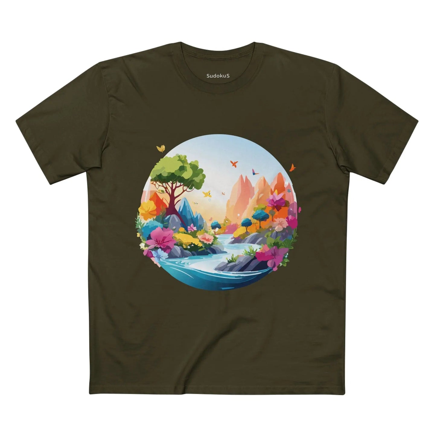 Fantasy Graphic Unisex 100 Cotton Staple Tee 7