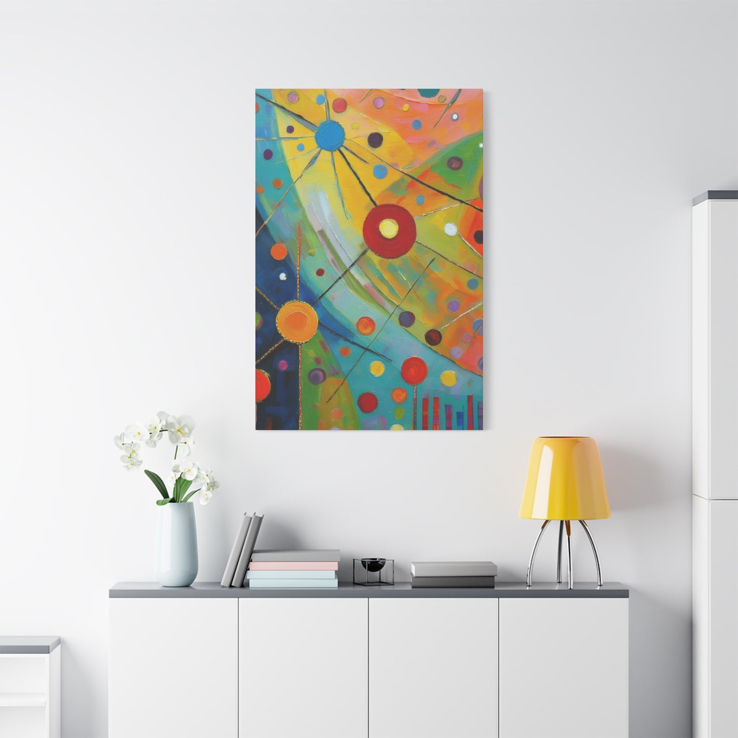 Abstract Oil Painting Print Canvas 20x24,20x30,24x30 24x32,24x36,30x40 32x48,36x48,40x60 Pine-Wood Inner Frame ABS-144