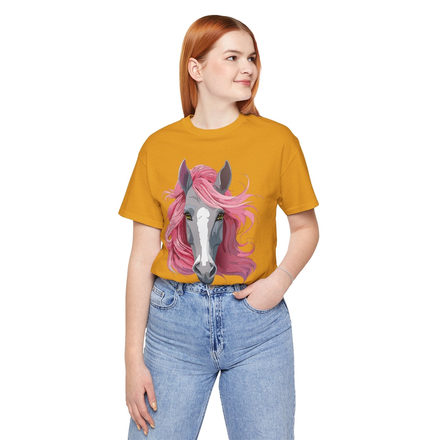 Unisex Animal Art Design Tee Shirt With Wild Animals Graphic Short Sleeve Everyday Wear