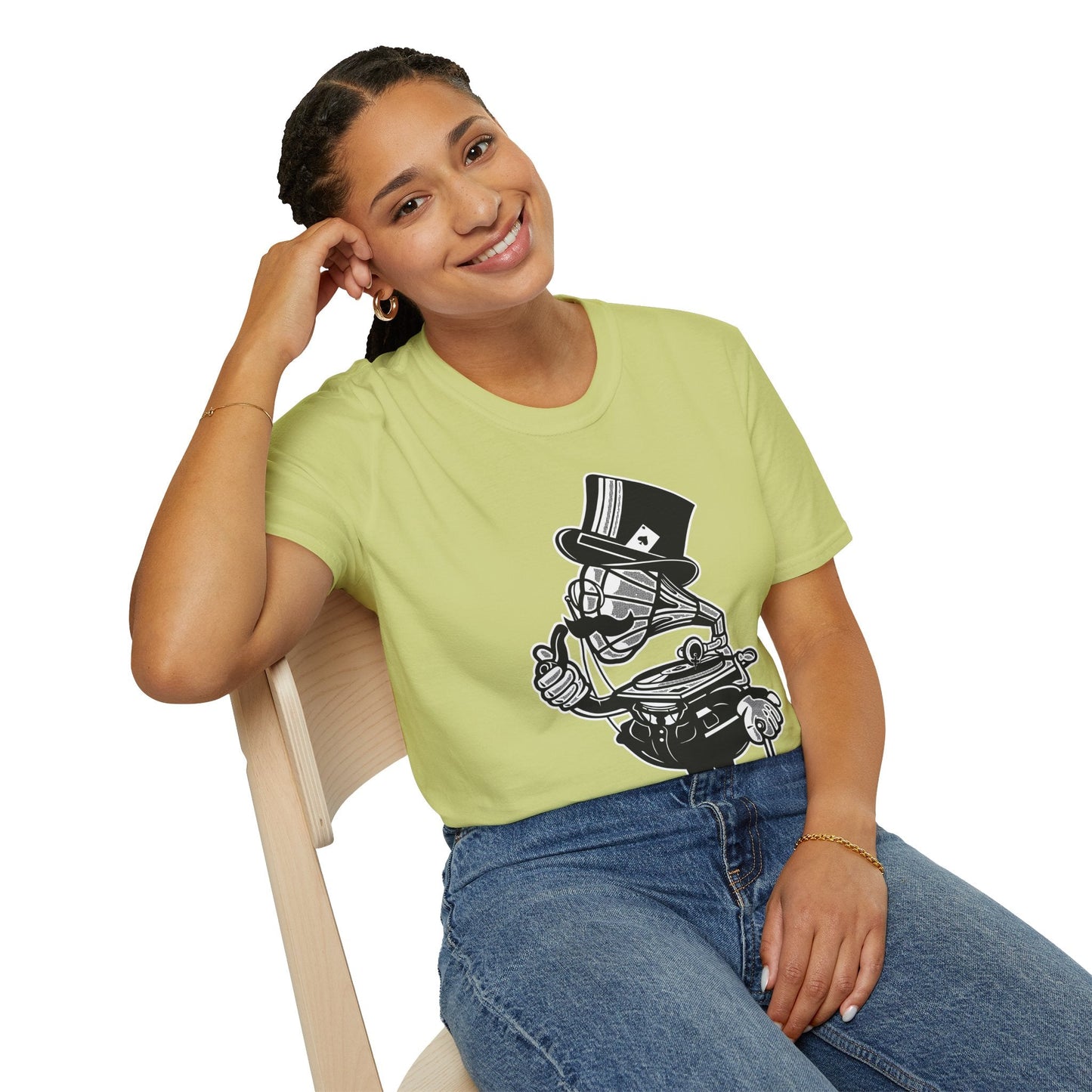 Cartoon T Shirt Animation T Shirt Funny Tee Shirt Unisex Gildan Softstyle 64000 Cotton Tee