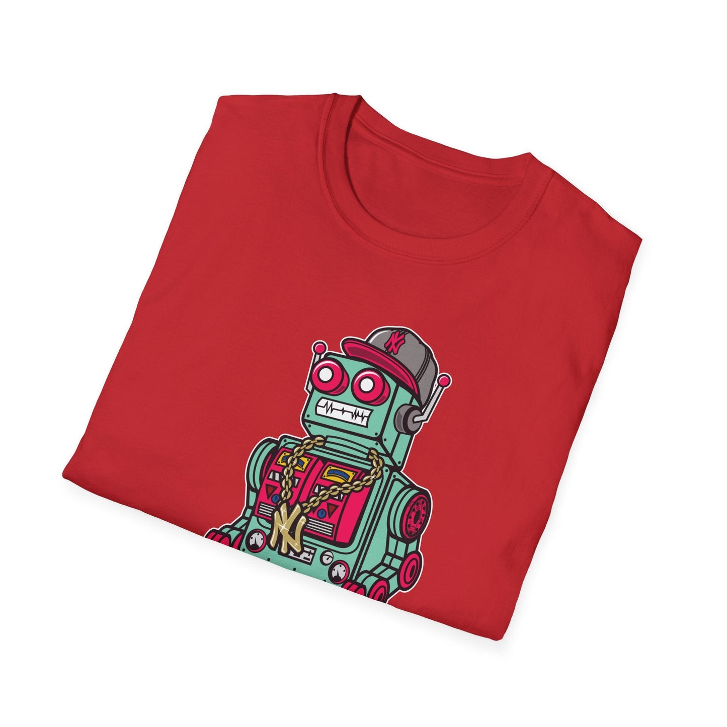 Cartoon T Shirt Animation Tee Funny Unisex Gildan Softstyle 64000 Ring Spun Cotton