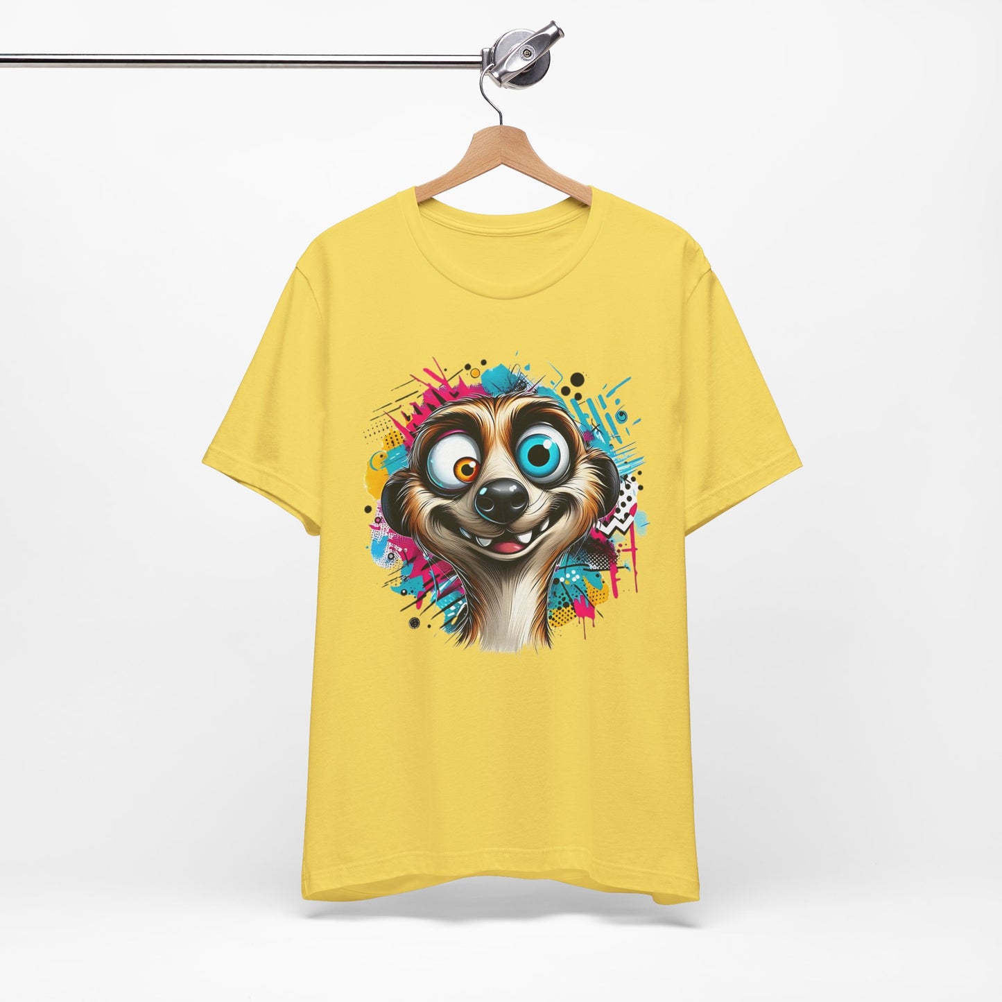 Squirrel Shirt, Funny Squirrel Tee Shirt, Funny Animal T-Shirt, Cartoon Top, Animal Tees, Art Design T-Shirt, Graphic Tee