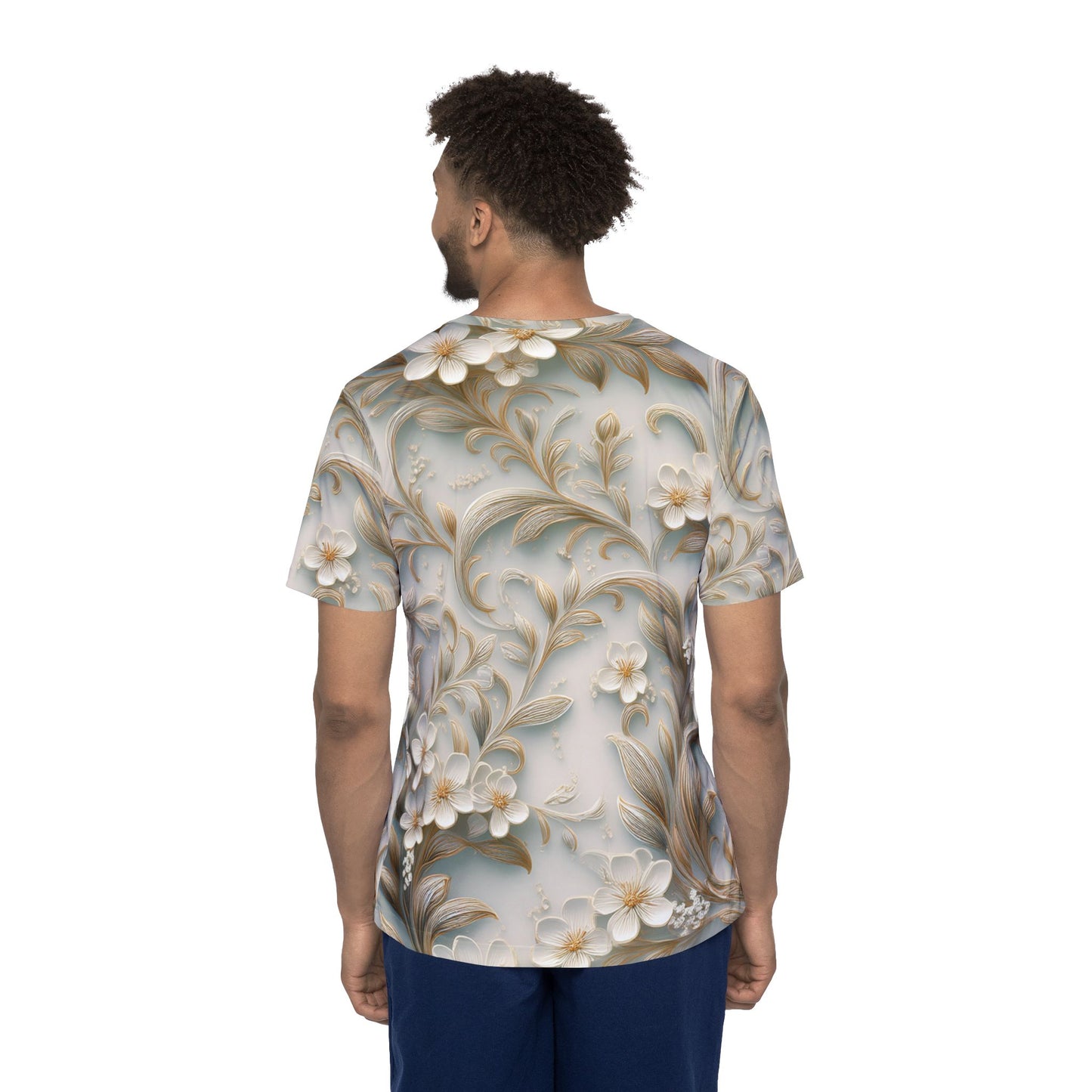 Unisex Floral Shirt, Floral Tee Shirt, Floral T-Shirt, T Shirt with Flowers 16