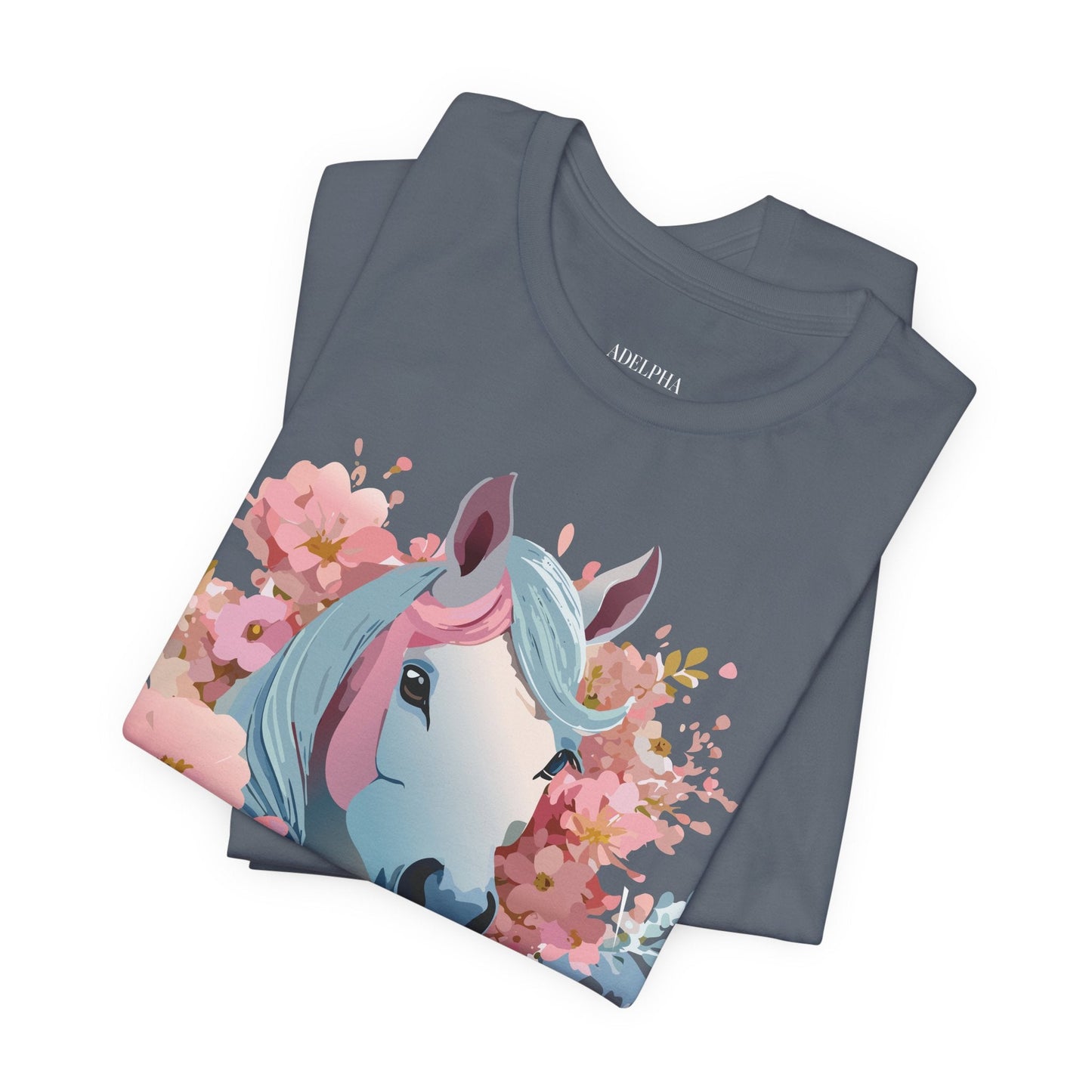 Horse Graphic Unisex 100 Cotton Vintage Animal Art T-Shirt 14