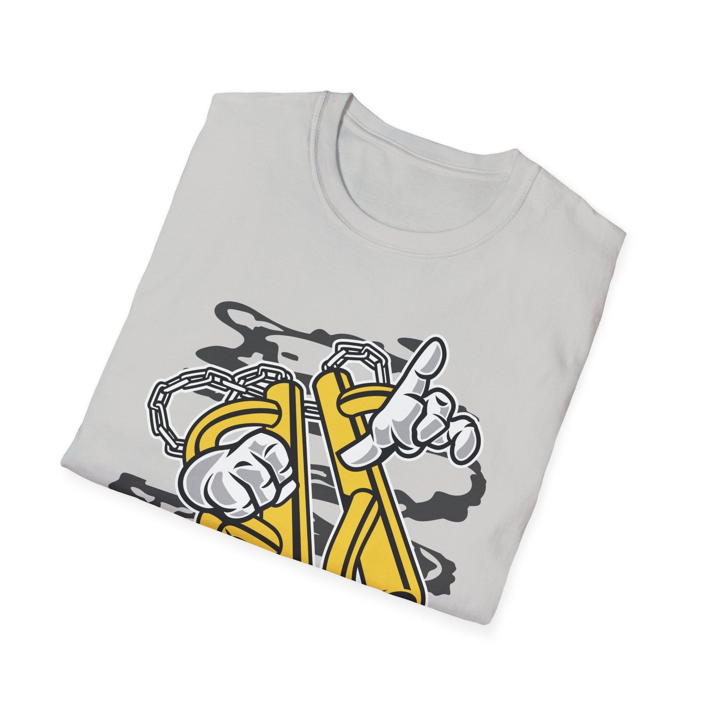 Cartoon T Shirt Animation T Shirt Funny Tee Unisex Softstyle 100 Percent Cotton 64000