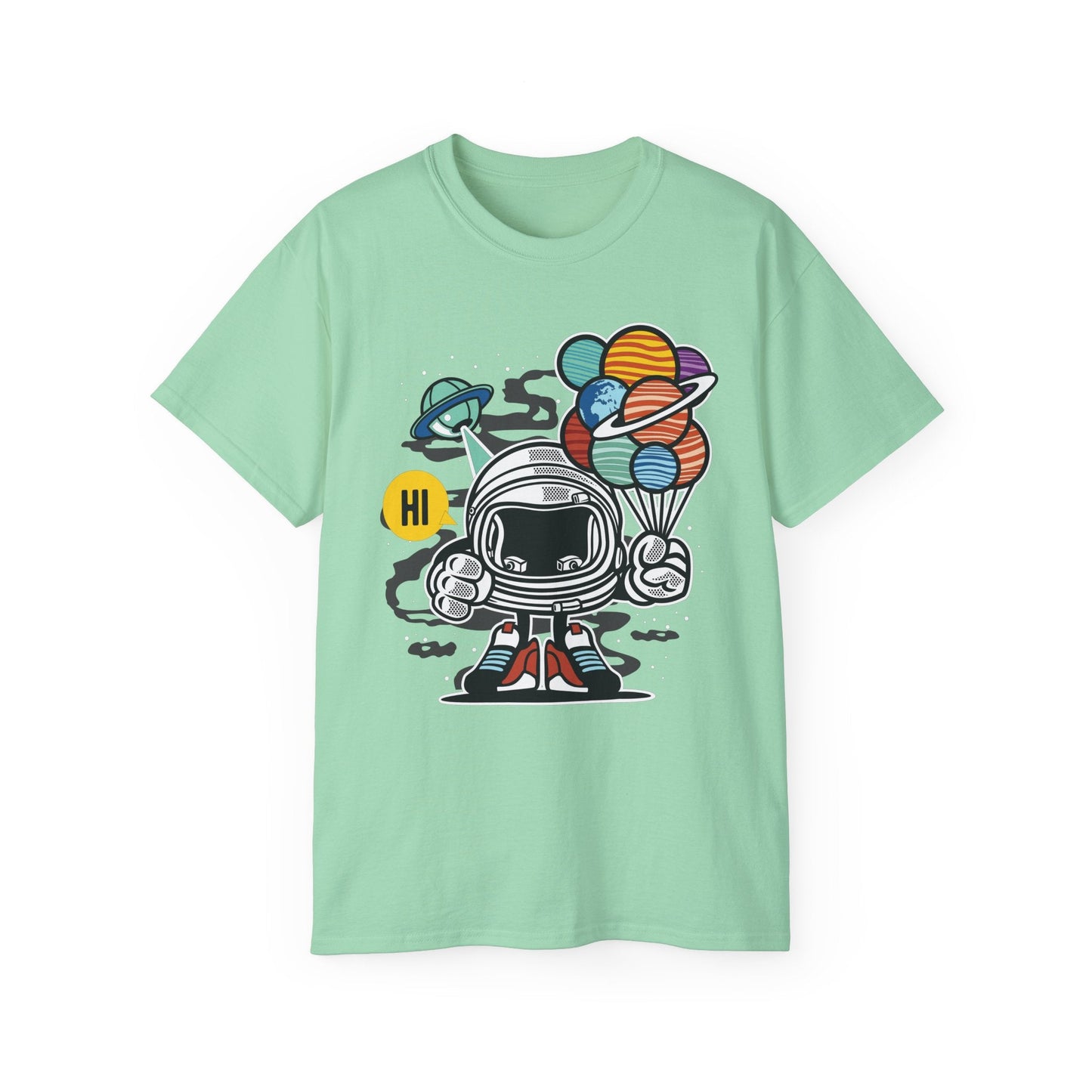 Astronaut Graphic Unisex 100 Cotton Tee 2