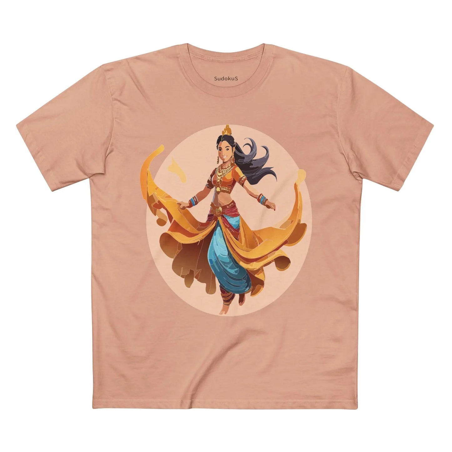 Dancer Graphic Unisex 100 Cotton Staple Tee 7