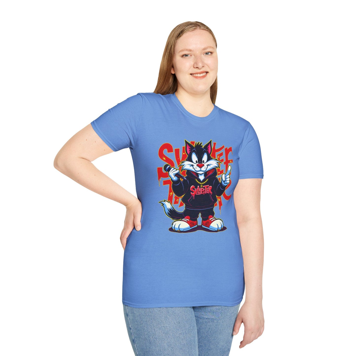 Gildan Softstyle Unisex T Shirt 100 Percent Ring Spun Cotton Cartoon Animation And Funny Animals Tee