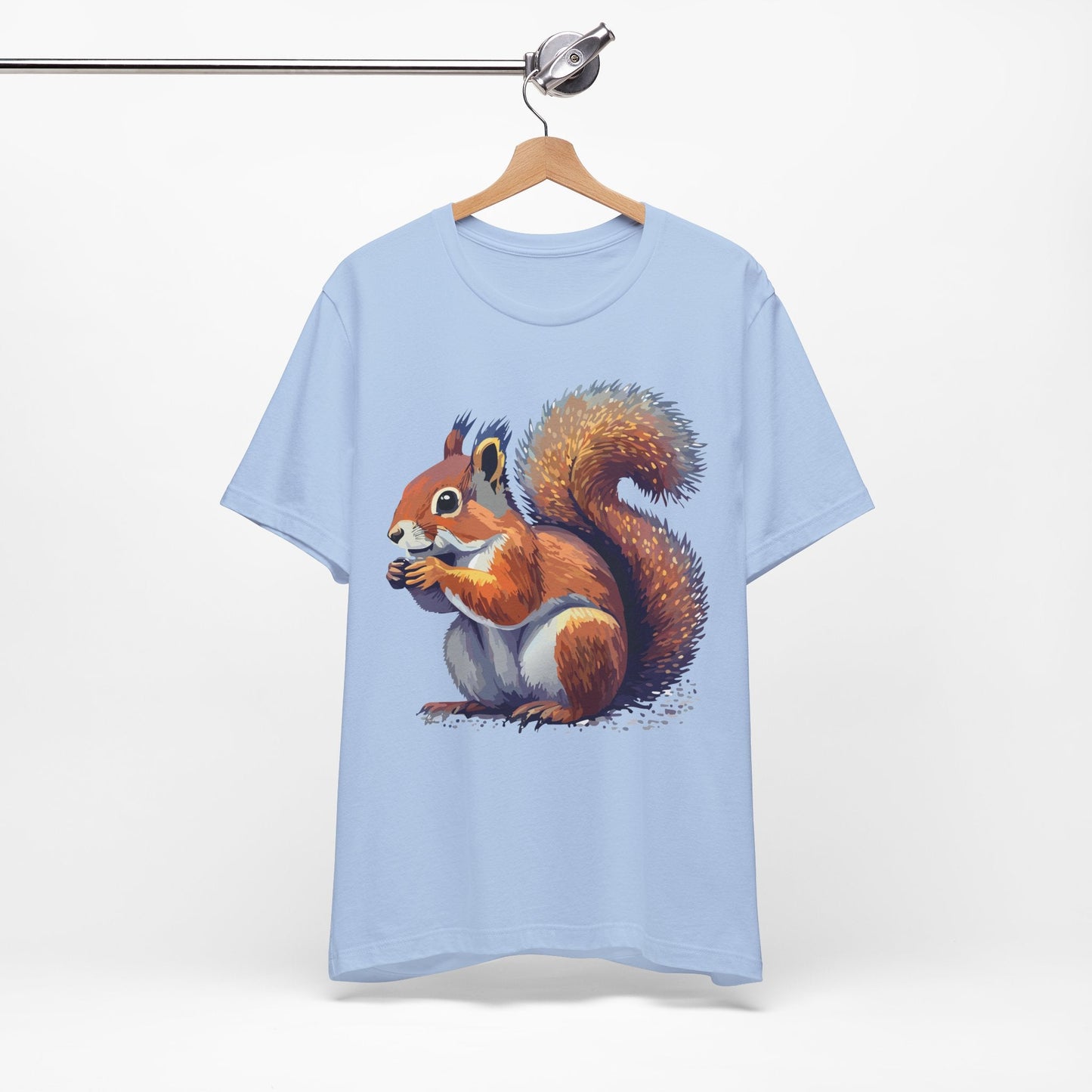 Unisex Animal Print Tee Shirt With Wild Animals Artwork Gildan Softstyle 64000 Cotton