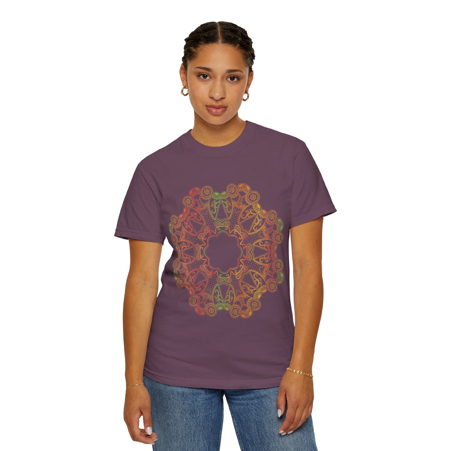 Unisex T-shirt with abstract print