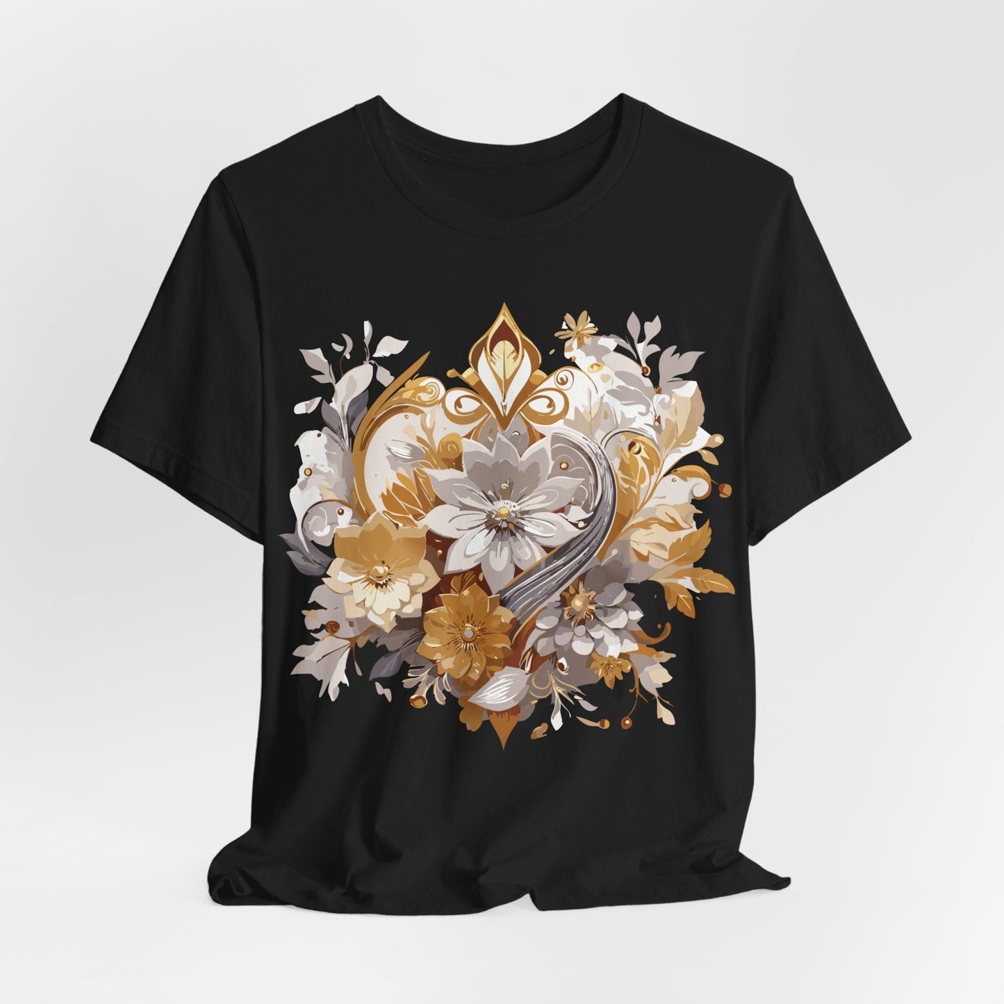 Jewelry Graphic Unisex 100 Cotton Vintage Treasure Art T-Shirt 7