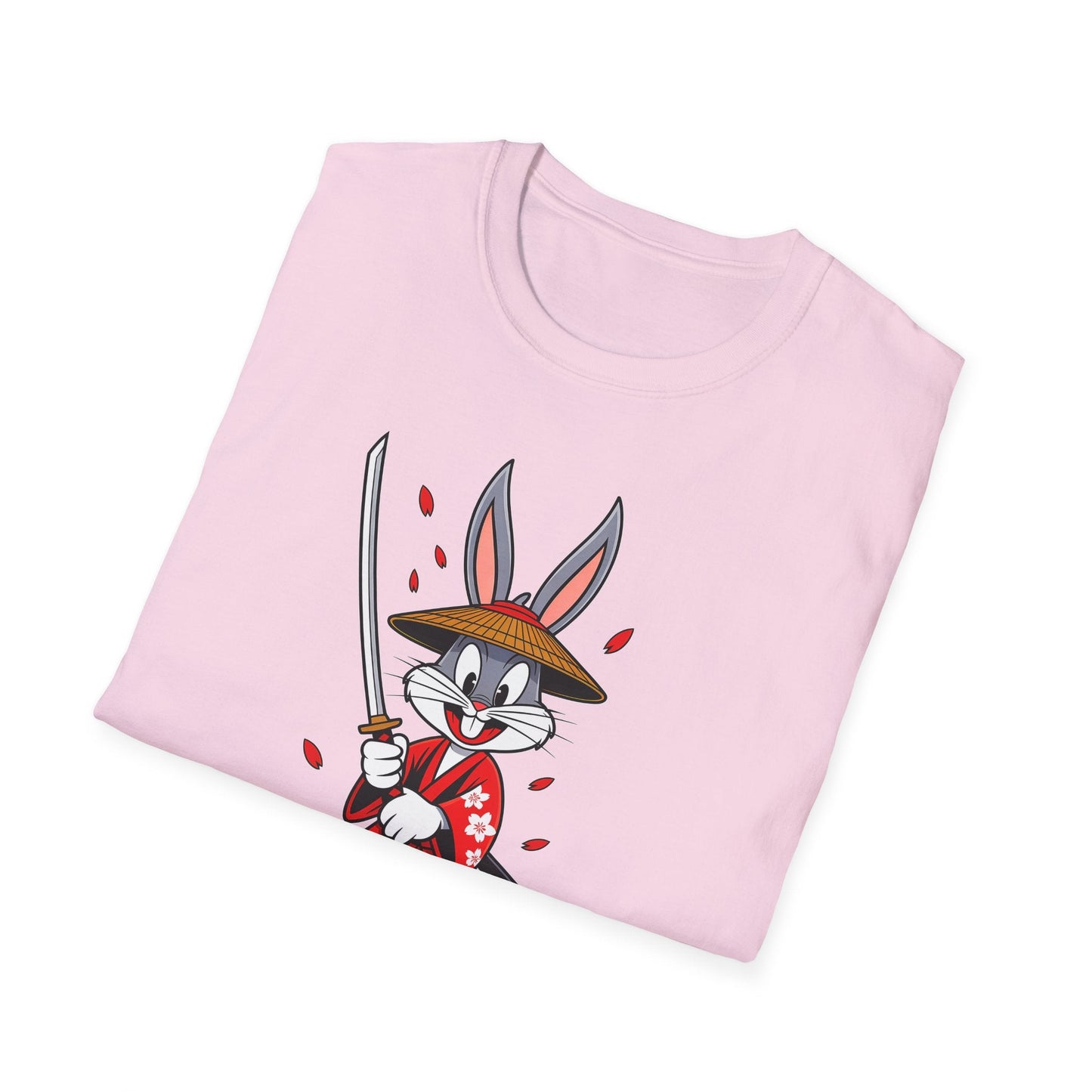 Bugs Bunny Graphic T Shirt Unisex Gildan Softstyle 64000 Cotton Tee Cartoon Animation Design