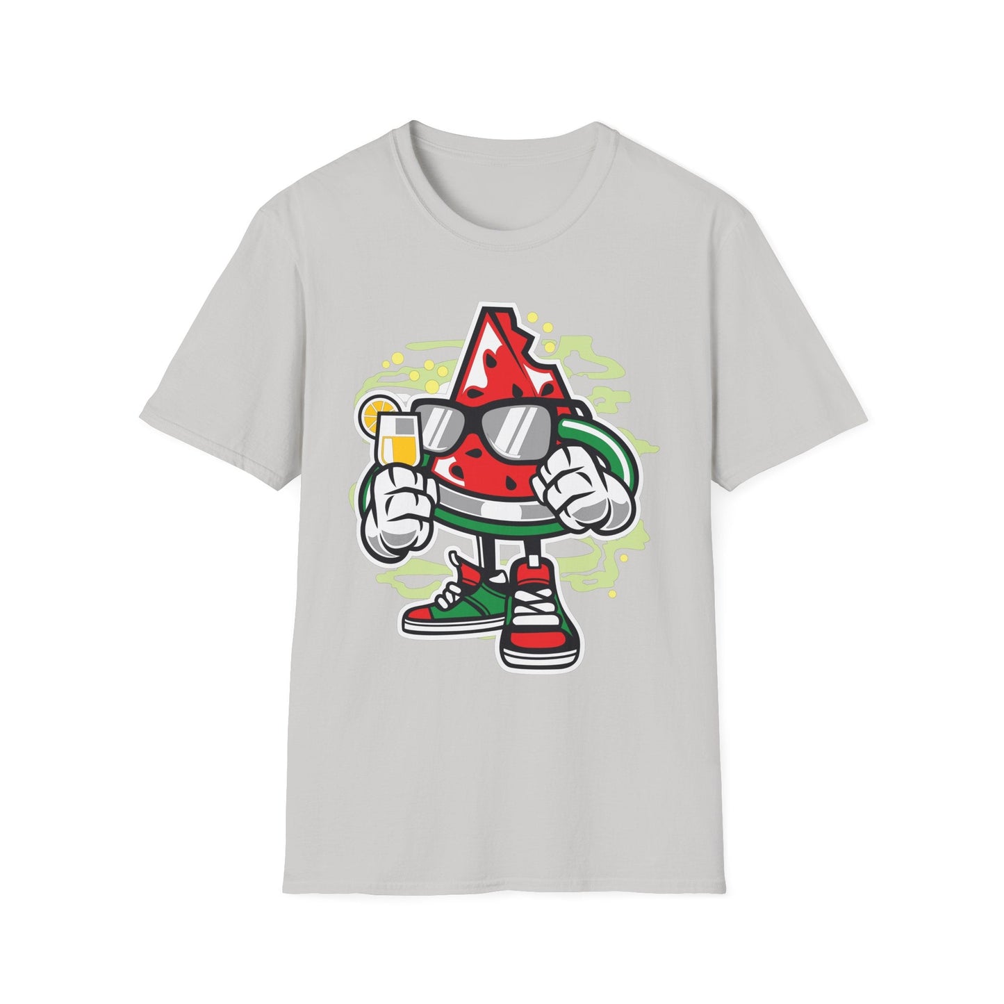 Cartoon T Shirt Animation T Shirt Funny Tee Shirt Unisex Gildan Softstyle 64000 Artwork