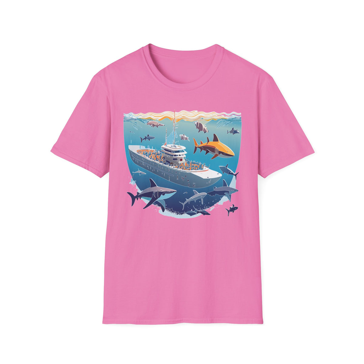 Ocean U boat Graphic Tee Gildan Unisex 100 Cotton Tee Shirt c29