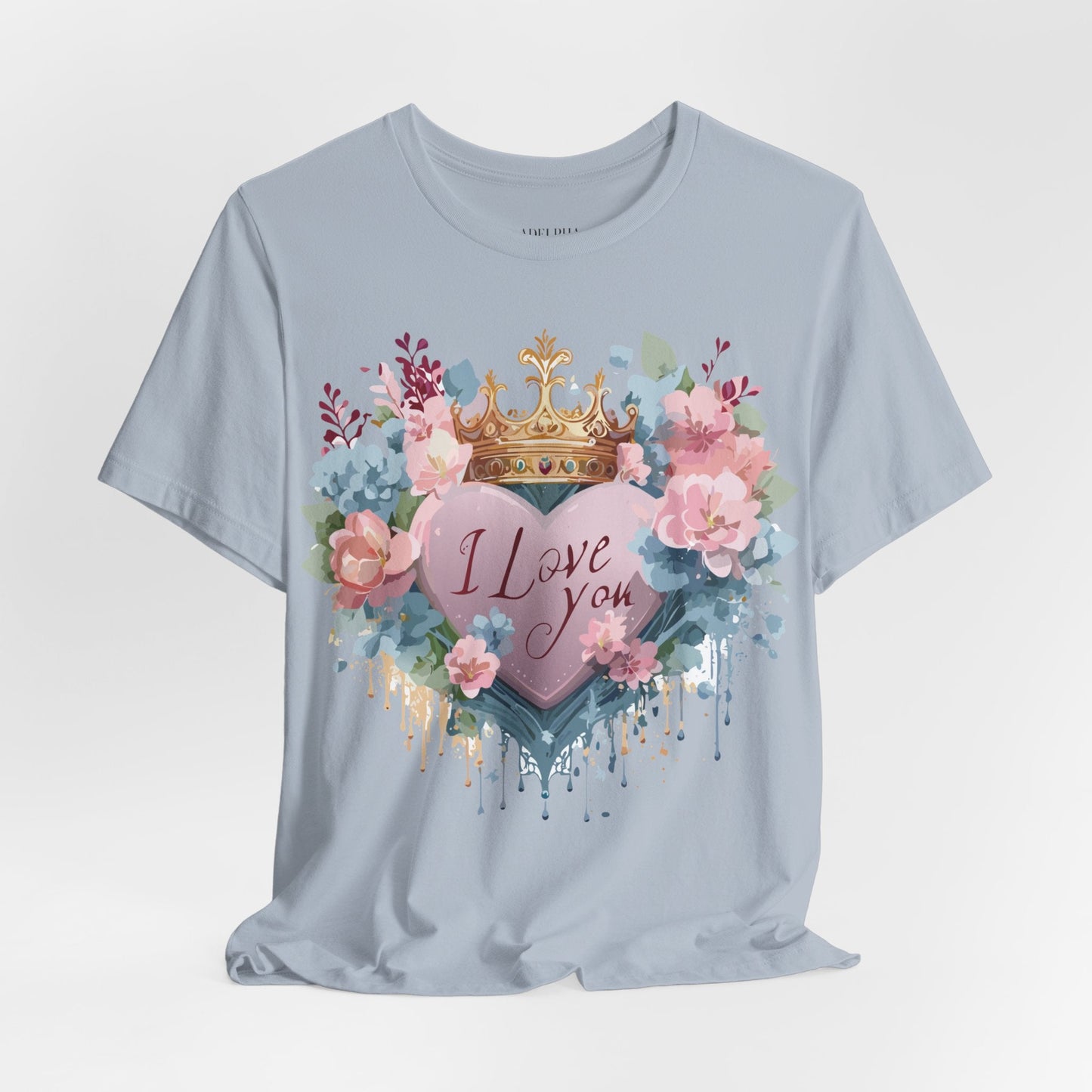 Valentine Graphic Tee Unisex Jersey Short Sleeve Vintage Inspired Art Design By Adelpha
