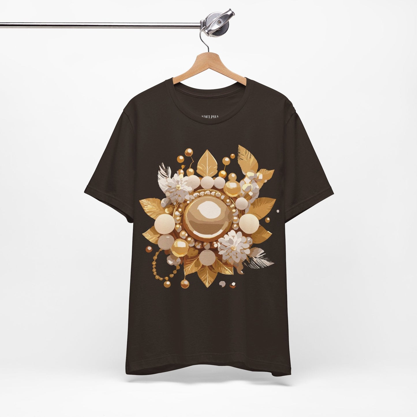 Adelpha Unisex Graphic Tee With Vintage Inspired Artwork Premium Jersey Short Sleeve Shirt