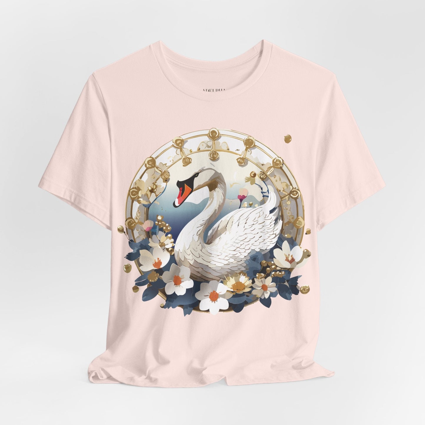 Adelpha Medallion Graphic Tee Unisex Jersey Short Sleeve Art Design Shirt Premium Comfort