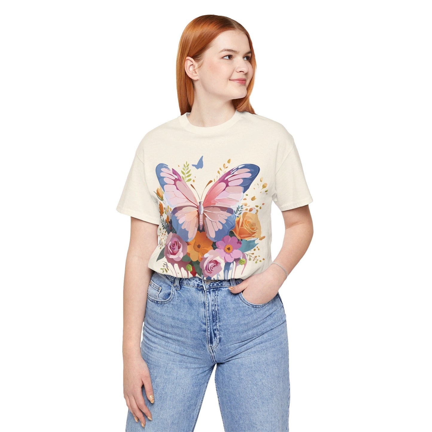 Butterfly Graphic Tee Unisex Art Design Shirt By Adelpha Vintage Inspired