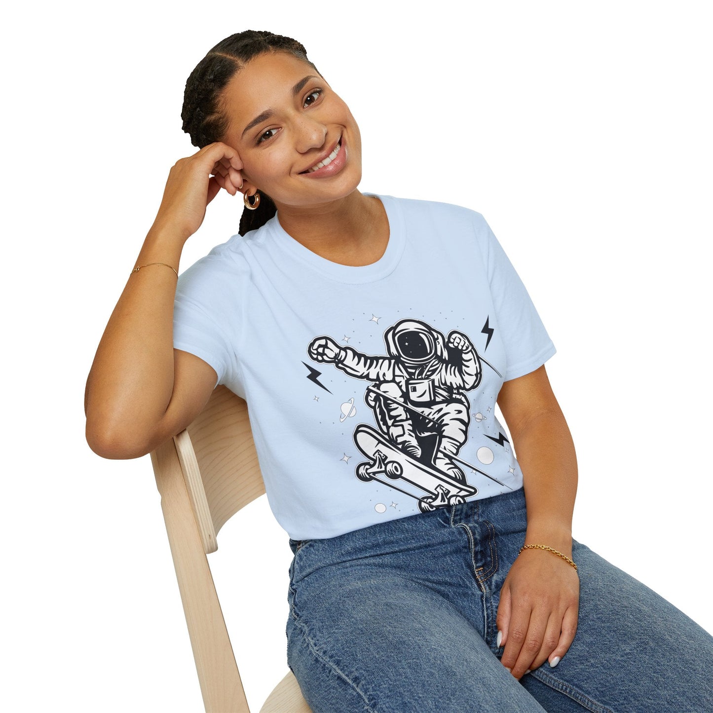 Cartoon T Shirt Unisex Animation Tee Funny Graphic Tee Softstyle 64000 100 Percent Cotton