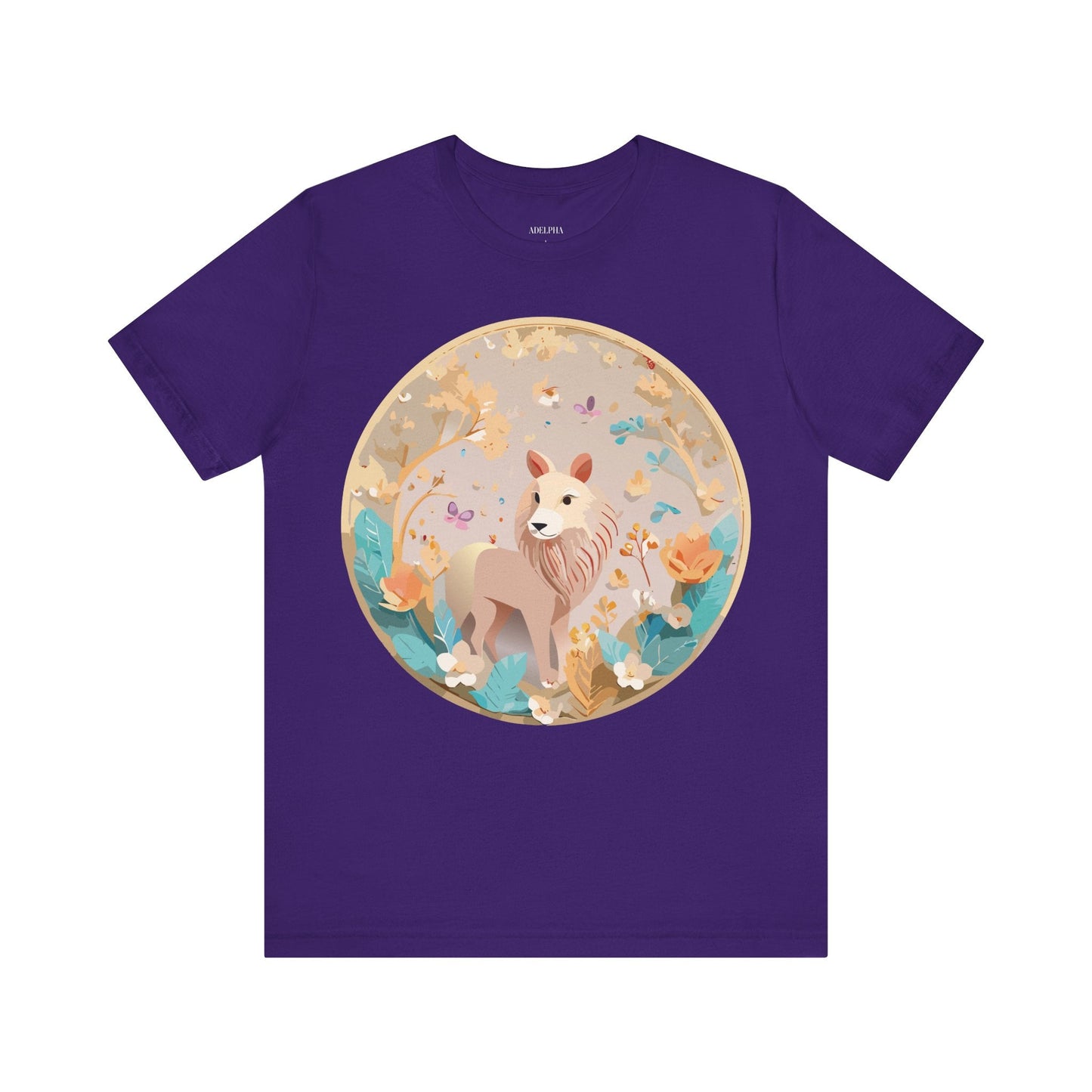 Unisex Graphic Tee With Original Vintage Inspired Art By Adelpha Premium Short Sleeve Casual Shirt