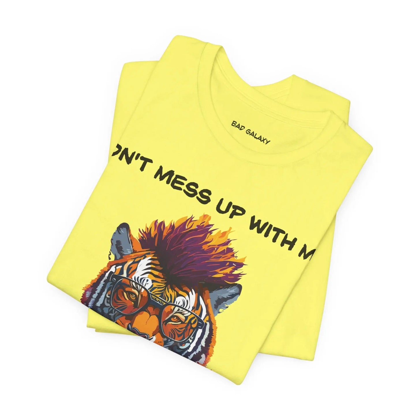 Bad Galaxy Animal T Shirt Cotton Comfort Eco Friendly Inks Printed In USA Free Shipping