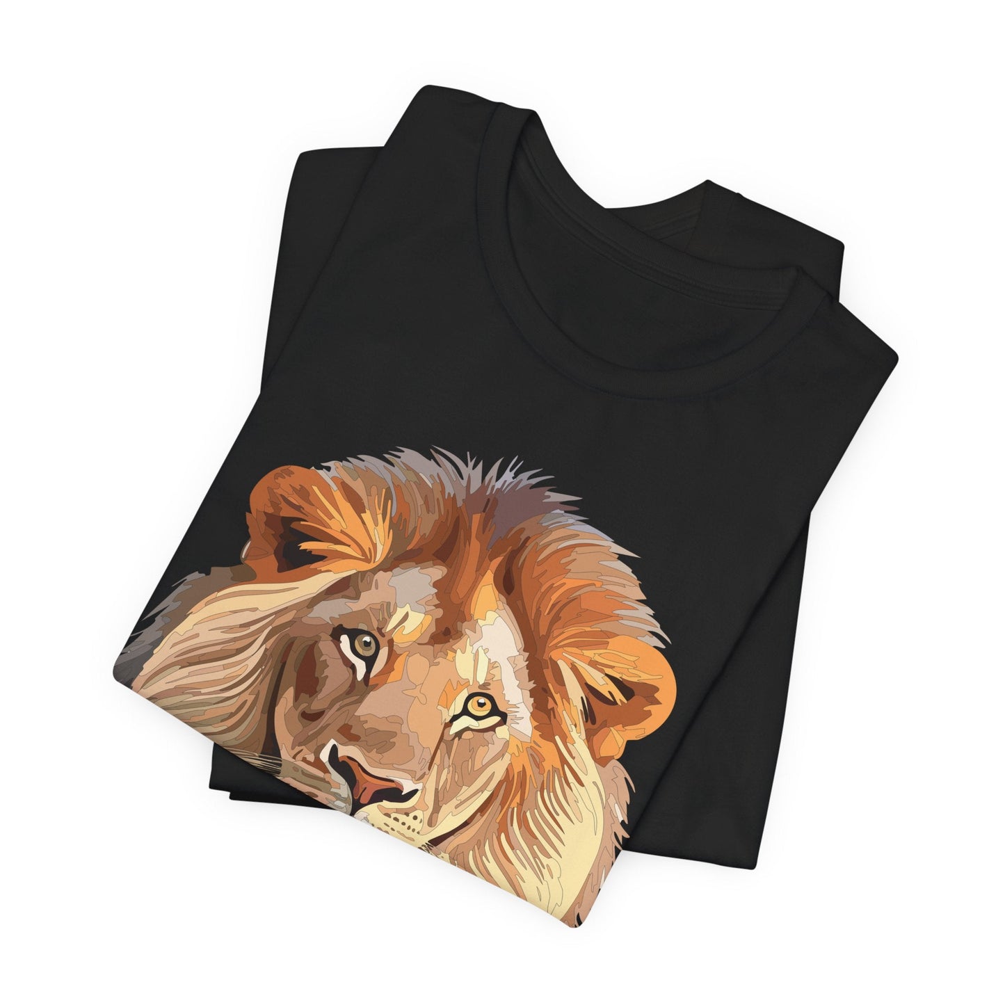Unisex Animal Graphic Tee Shirt With Wild Animals Art Design For Everyday Wear Casual