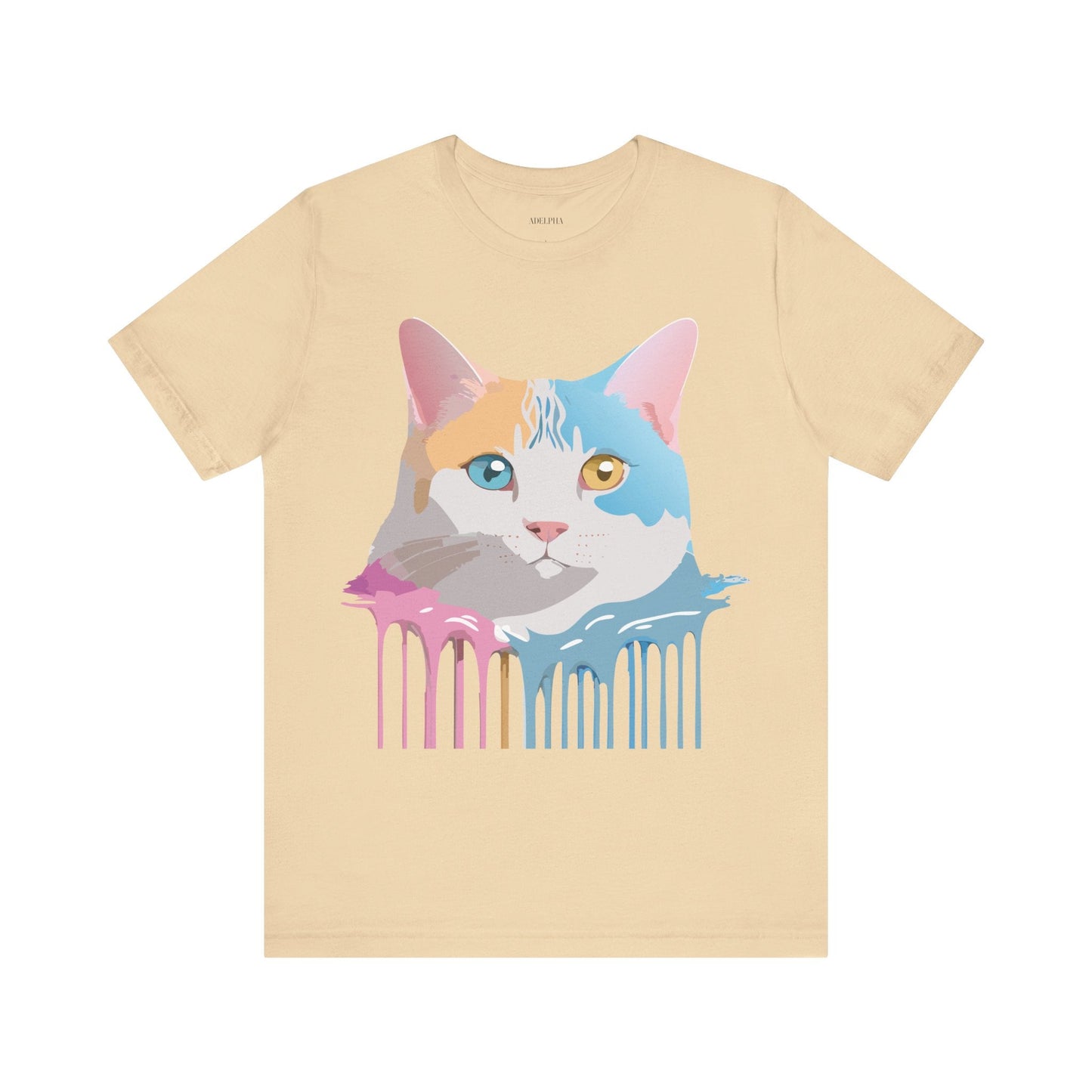 Adelpha Cat Graphic Tee Unisex Jersey Short Sleeve Vintage Inspired