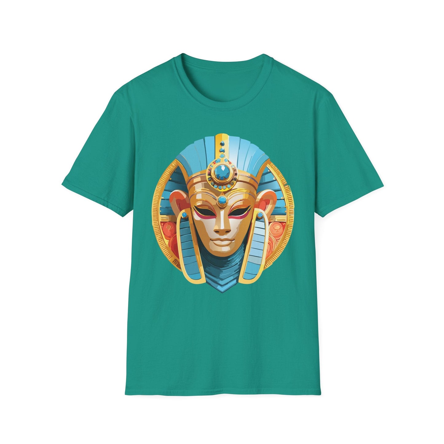 Mask Tee Shirt Unisex Softstyle Short Sleeve Art Design T Shirt 100 Percent Ring Spun Cotton