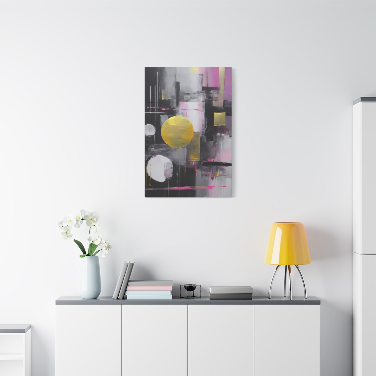 Abstract Oil Painting Print Canvas 20x24,20x30,24x30 24x32,24x36,30x40 32x48,36x48,40x60 Pine-Wood Inner Frame ABS-213