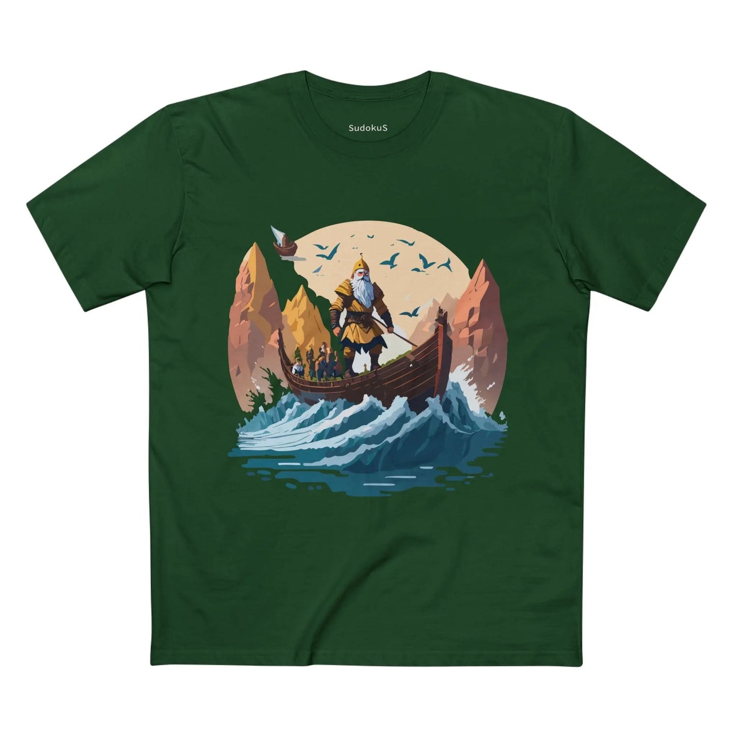 Viking Graphic Unisex 100 Cotton Staple Tee 31