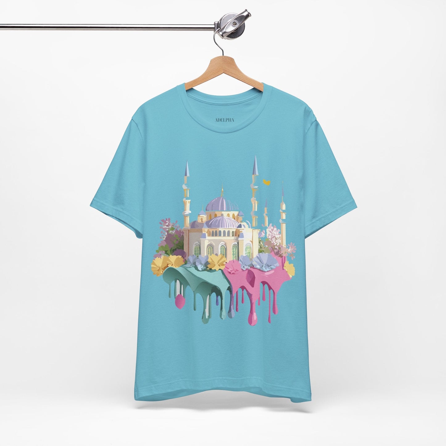 Adelpha Istanbul Graphic T Shirt Unisex Short Sleeve Art Design Tee For Everyday Wear