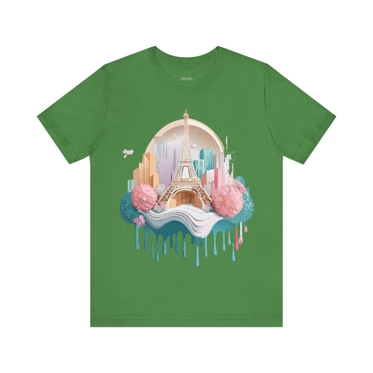 Unisex Cotton Bella+Canvas Tee with Paris