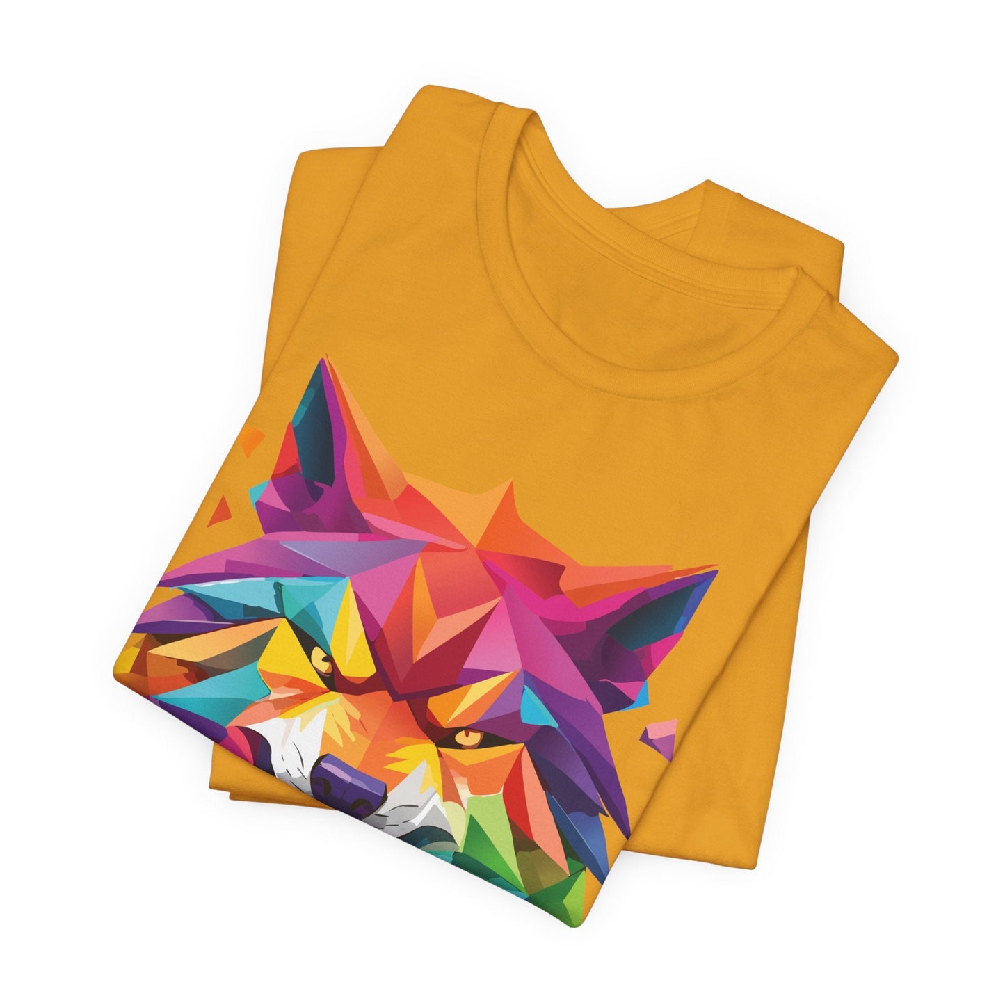 Unisex Animal Shirt With Art Design And Wild Animals Print Tee Short Sleeve Premium