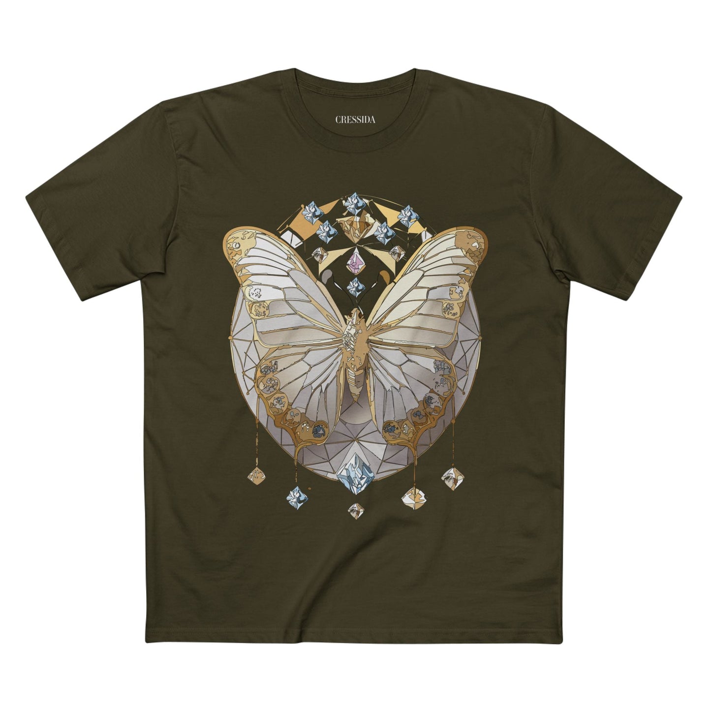 Butterfly Graphic Design Unisex 100 Cotton Tee 8