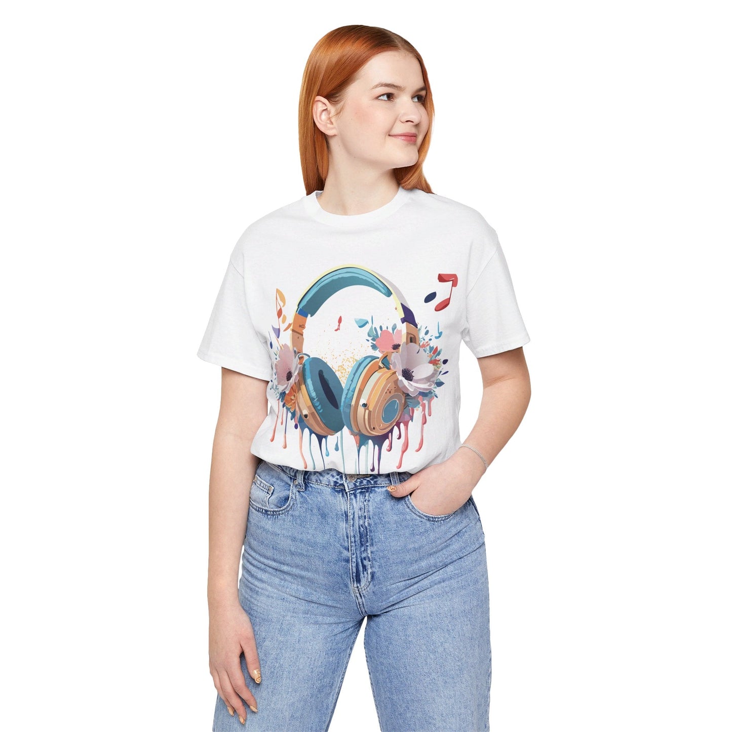 Adelpha Graphic Unisex Music T Shirt With Vintage Inspired Artwork Short Sleeve Tee