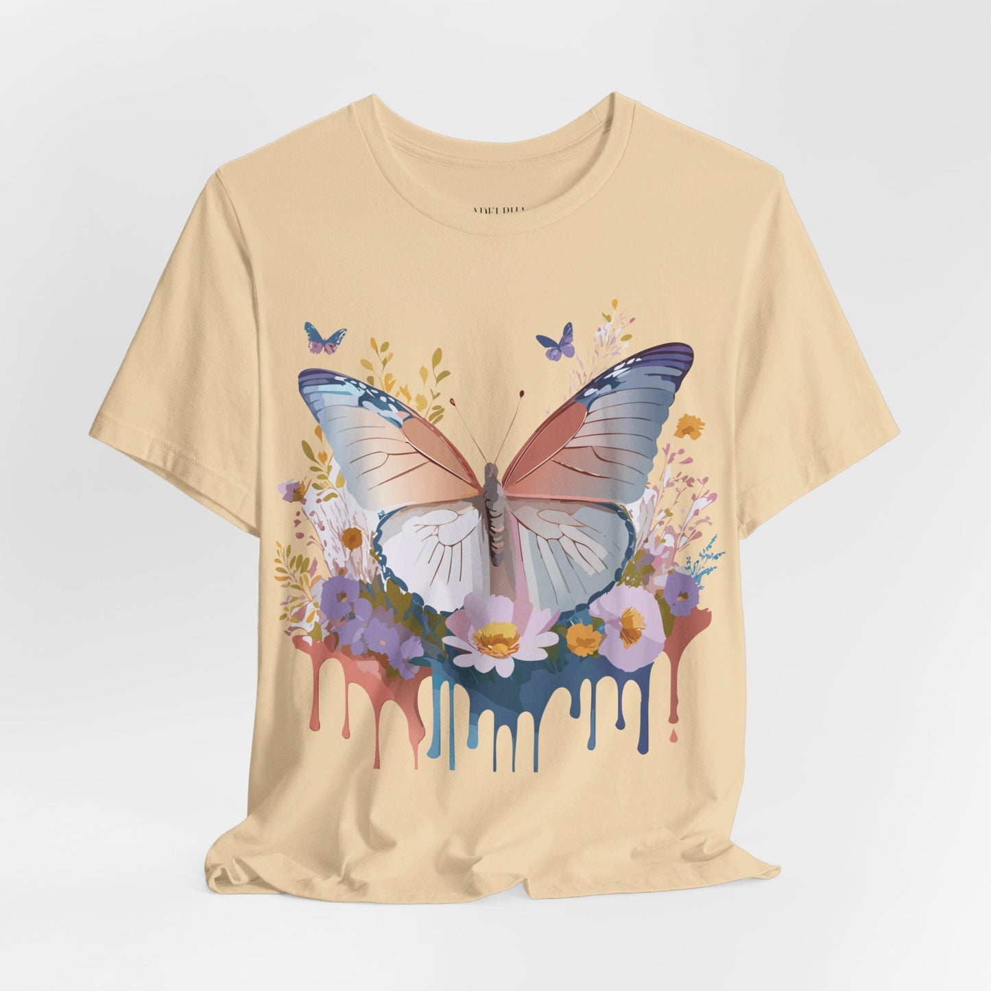 Butterfly Graphic Tee Unisex Vintage Art Design Adelpha Collection