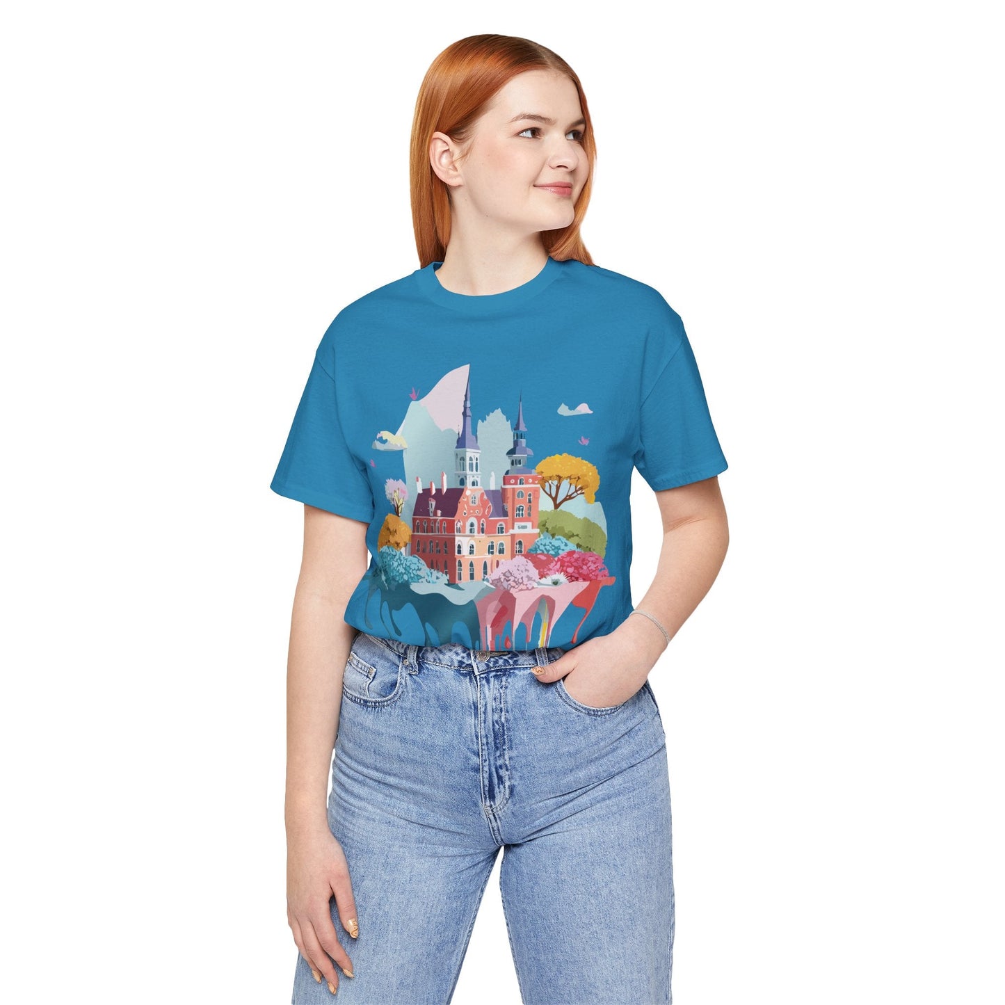 Germany Tourist Shirt Graphic Tee Unisex Vintage Inspired Design Adelpha Short Sleeve
