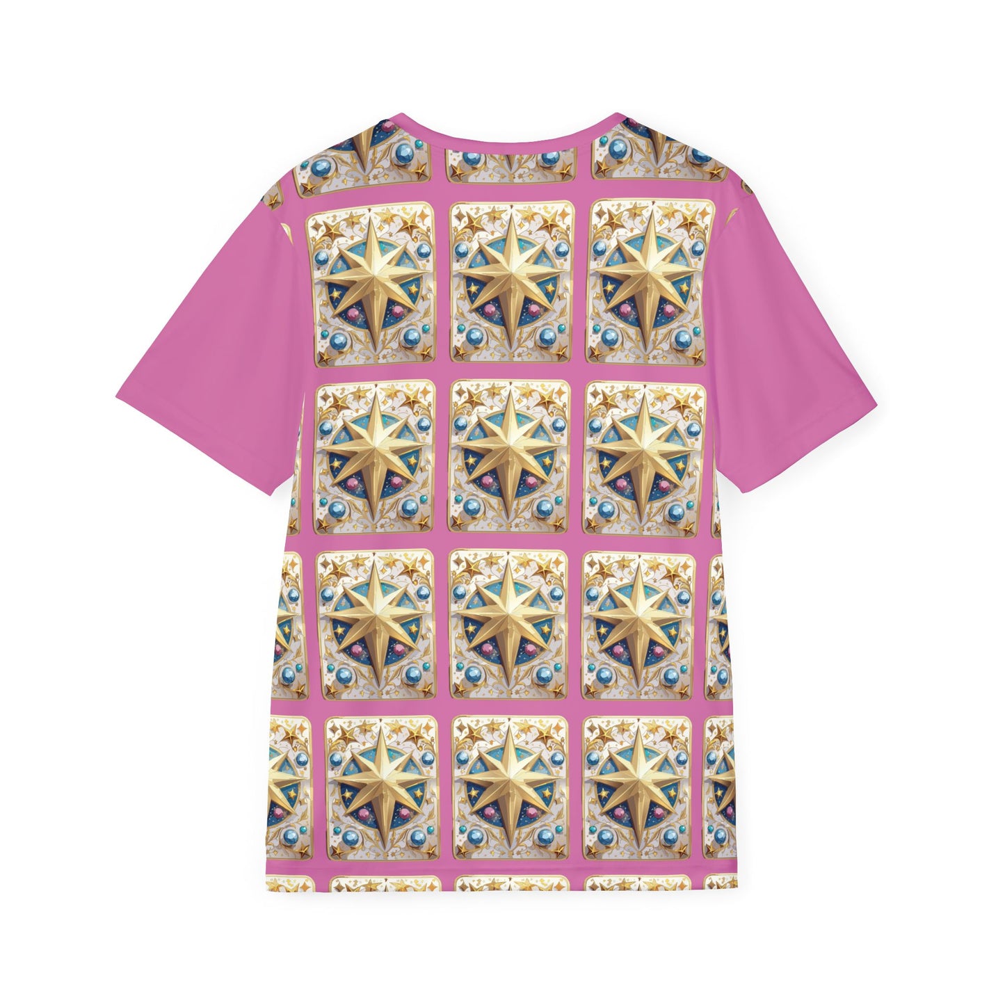 16-Card Deck Graphic T-Shirt, Art Design Poly Shirt, All Over Print Graphic Tee, Playing Cards T-Shirt, Playing Cards Tees