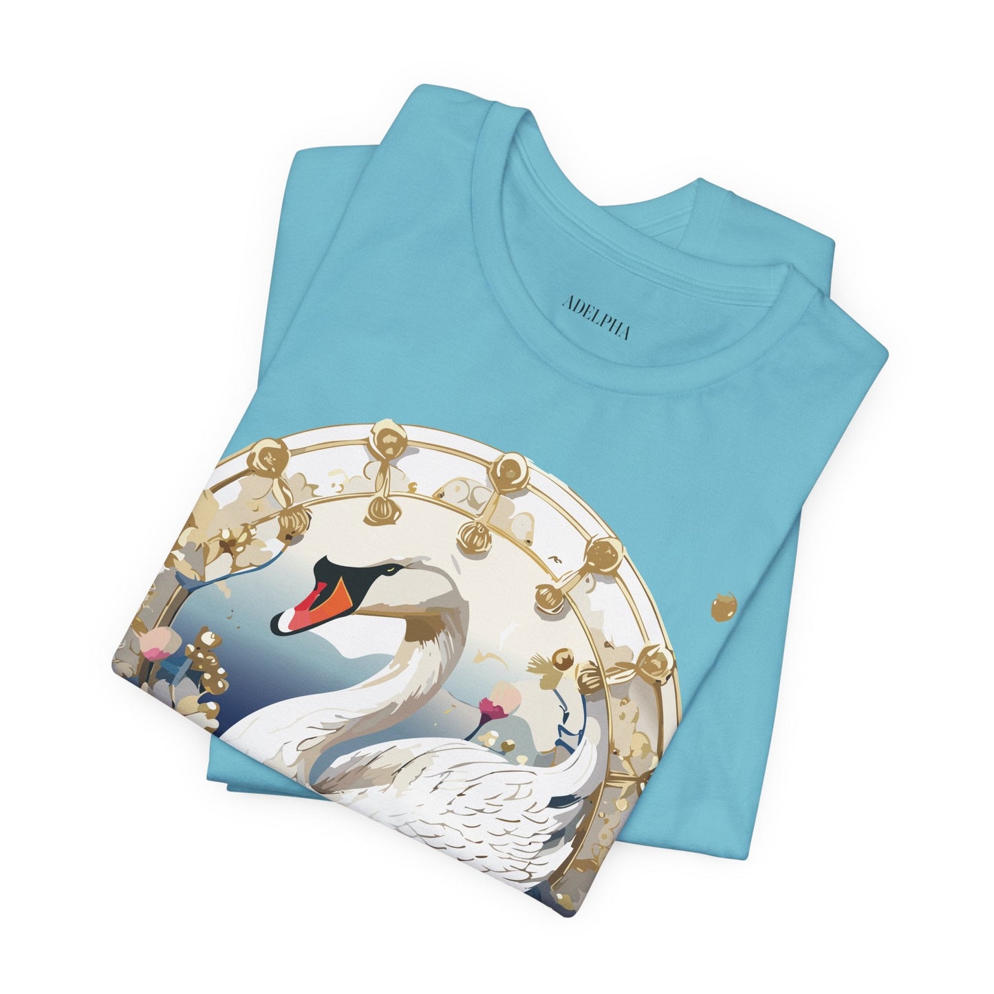 Adelpha Medallion Graphic Tee Unisex Jersey Short Sleeve Art Design Shirt Premium Comfort