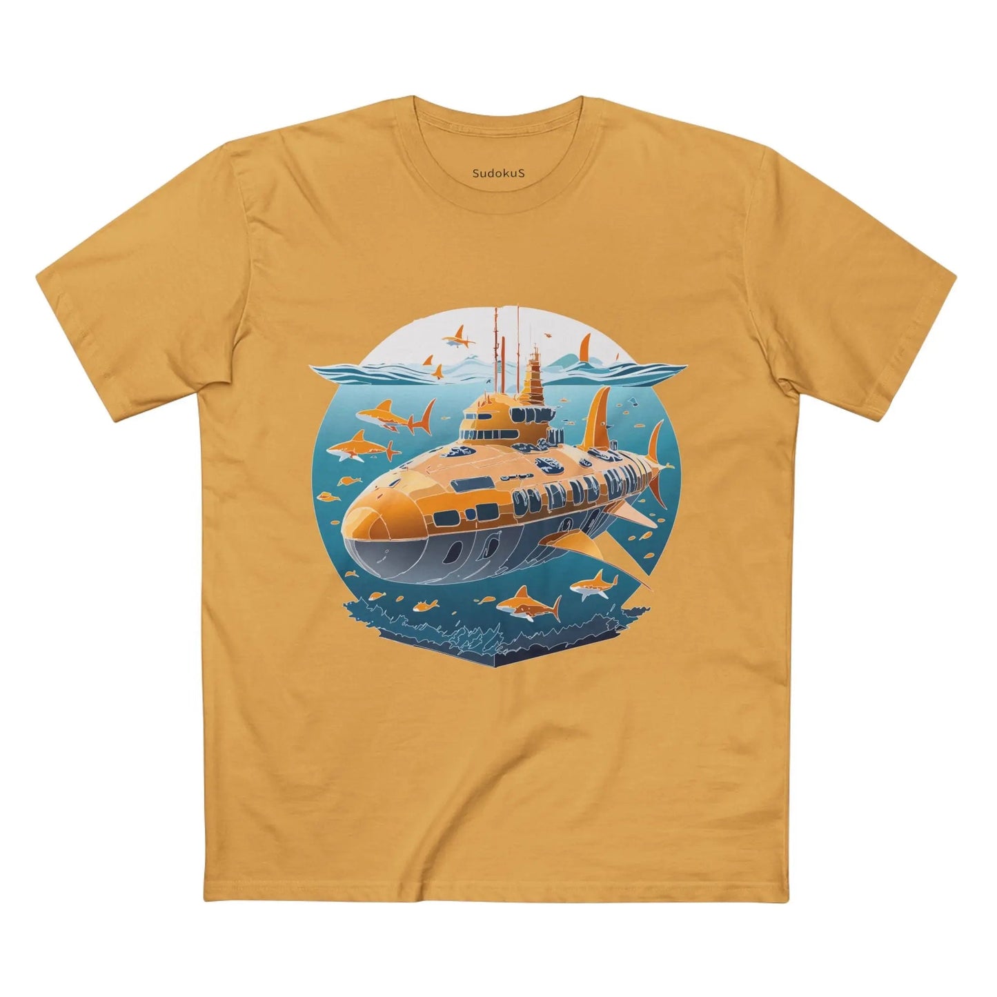 Ocean Coast Graphic Unisex 100 Cotton Staple Tee 19