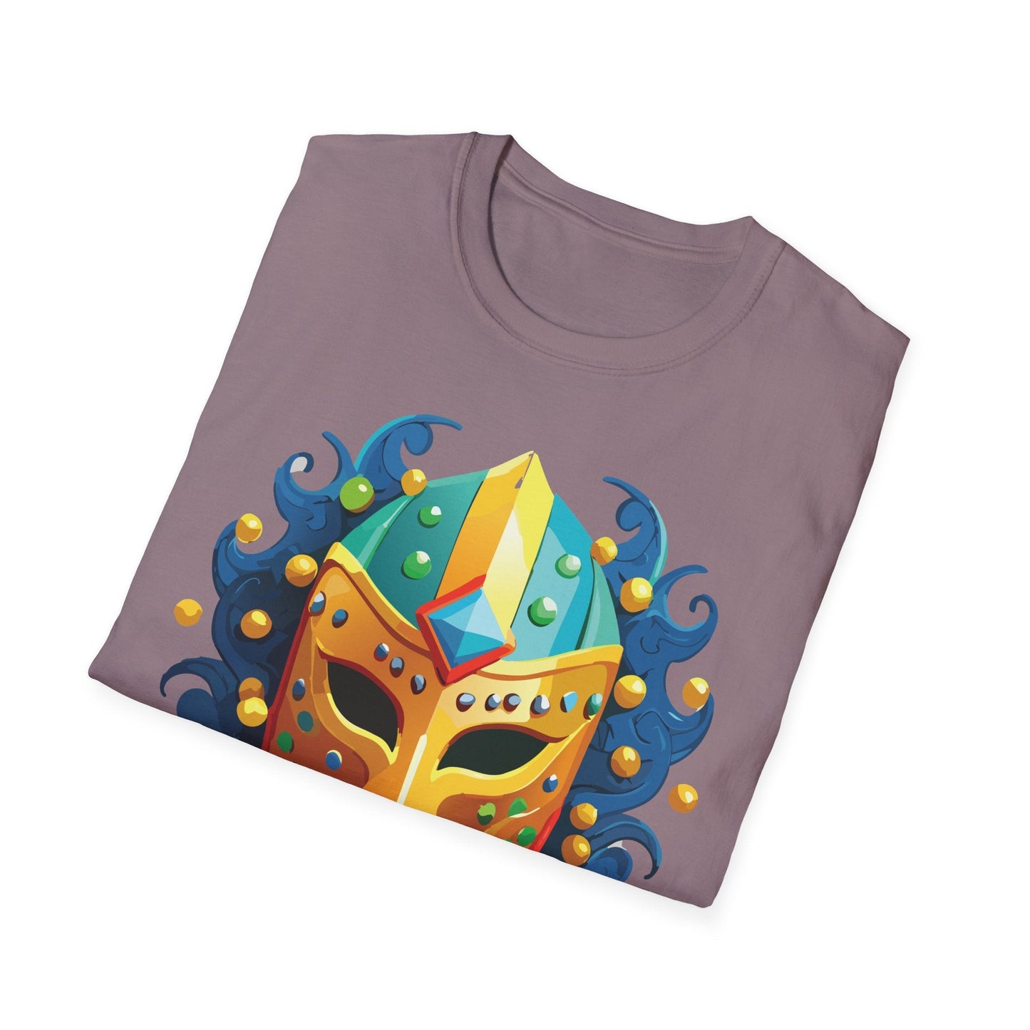 Unisex Mask Tee Shirt Gildan Softstyle 64000 100 Percent Ring Spun Cotton Comfort